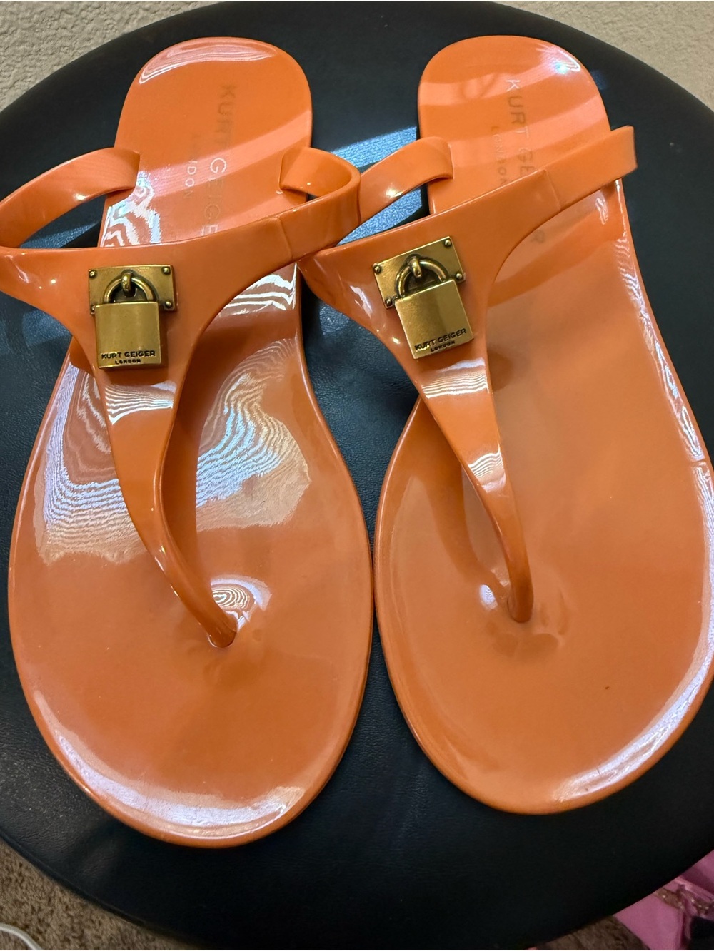 Kurt Geiger London Brixton‎ Jelly Sandals Open Toe Women's